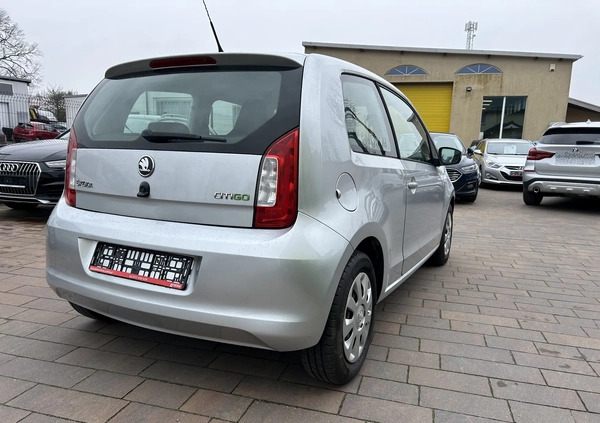 Skoda Citigo cena 16999 przebieg: 129000, rok produkcji 2013 z Chełm małe 92